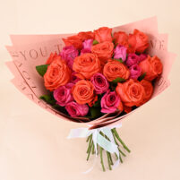 Coral Pink Rose Symphony