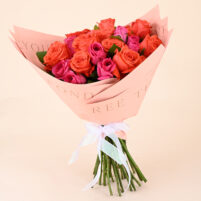 Coral Pink Rose Symphony