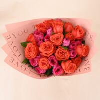 Coral Pink Rose Symphony