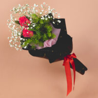 Crimson Noir Rose Duo