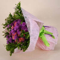 Purple Pink Garden Bouquet